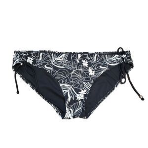 Collections by Catalina Black & White Bikini Bottom Sz L (12/14)